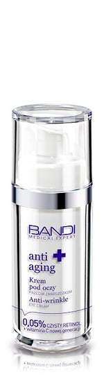 Anti-wrinkle eye cream airless container 