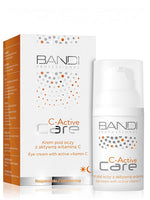 Eye cream with active vitamin C airless container box