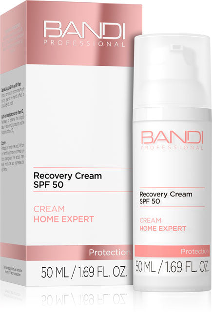 Recovery Cream SPF 50  airless container box