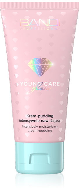 Intensively moisturizing cream-pudding tube